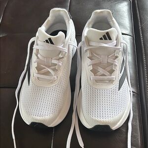 Adidas White Mesh Sneakers